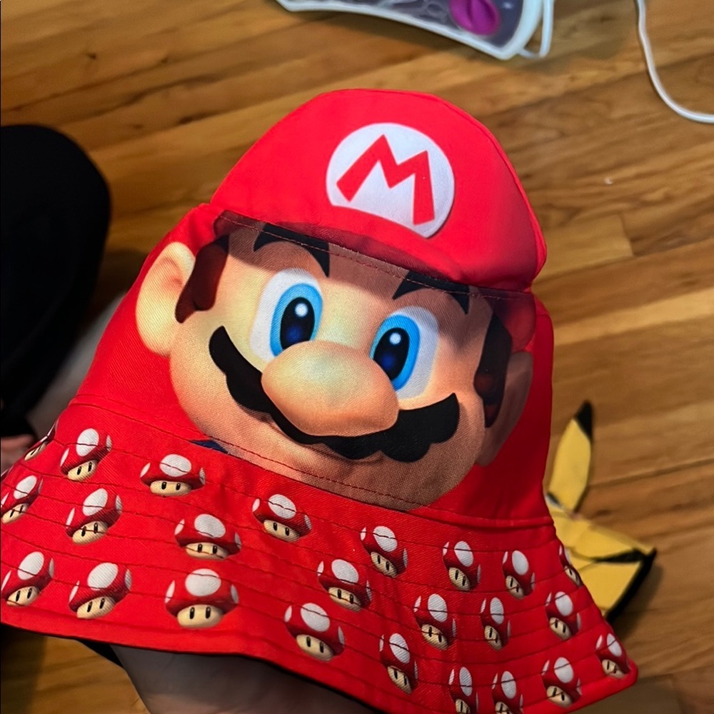 Nintendo Pikachu and Mario Bucket Hats - Picture 3 of 10